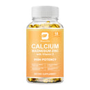 BEWORTHS Calcium Magnesium Zinc Supplement with Cal&Mag Citrate Promotes Healthy Bones and Teeth Supports Nerve&Muscle Function