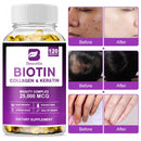 BEWORTHS Biotin & Collagen Supplement with Keratin For Healthy Nails & Skin Hair Growth Supplement for Women & Men Multivitamin capsule