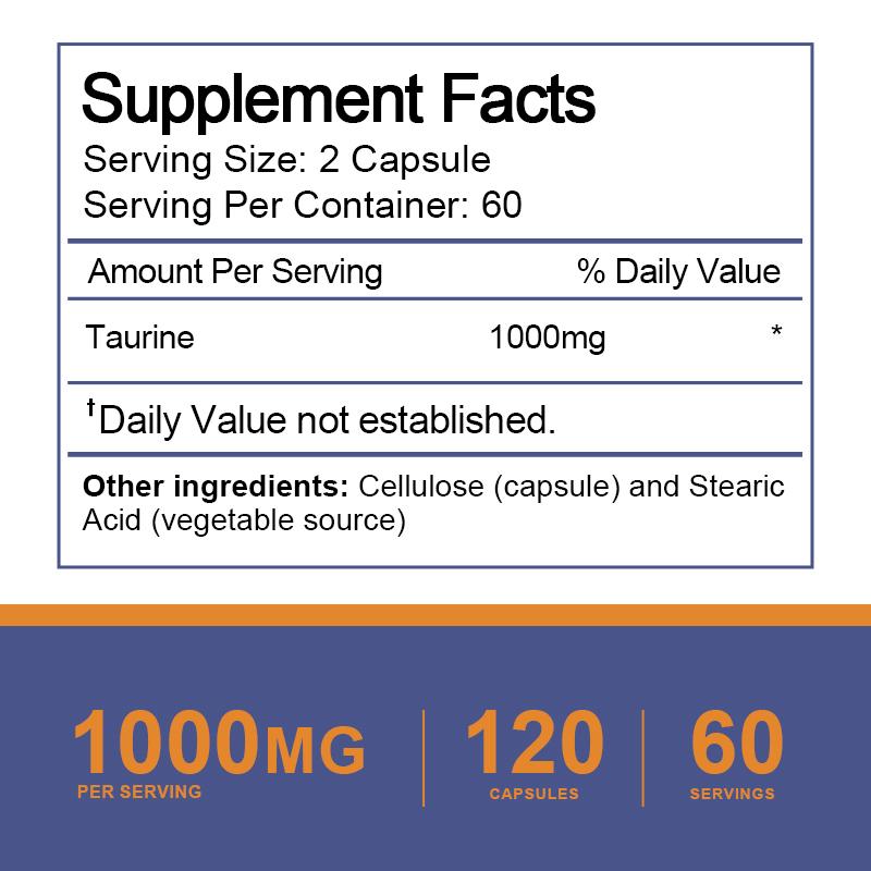 BEWORTHS Taurine Supplements Capsule