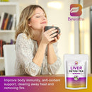 BEWORTHS Liver Detox Tea Natural Organic Clearing Away Heat Detoxifying Enhance Body Immunity Products for Women Men