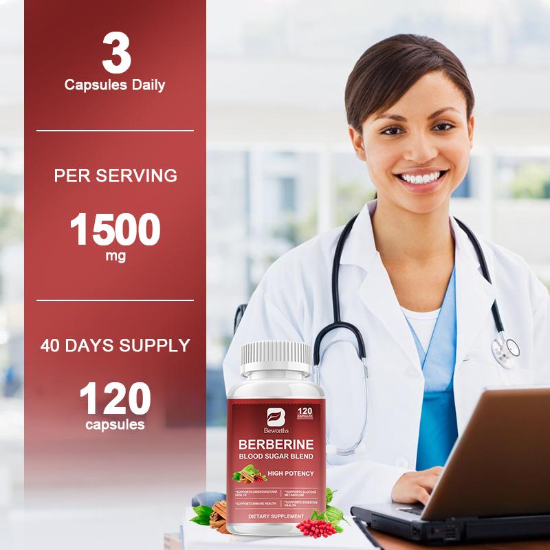 Berberine Blood Sugar Blend Capsules