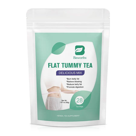 BEWORTHS Flat Tummy Tea Organic Detox Slimming Teabags Belly Flat Product Fat Burner Reduce Constipation Colon Cleanse Product