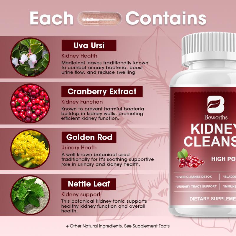 BEWORTHS Kidney Cleanse Capsules