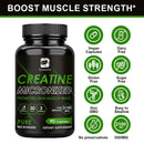 BEWORTHS Creatine Monohydrate Capsules 5000mg for Muscle Mass Strength, and Performance Improvement Workout Recovery