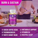 BEWORTHS Night Time Slimming Fat Burning Capsules Support Weight Loss Appetite Suppression Powerful Boost Metabolism for Men and Women