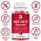 BEWORTHS Red Date Gummies with Vitamin C and Zinc&B Complex Helps Relieve Fatigue Blood Health for Women Kids Adults Supports Energy