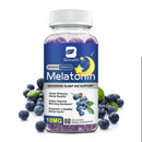 BEWORTHS Blueberry Melatonin Gummies 10Mg for Sleep Aid Anti Anxiety Stress Relief with vitamin A&C